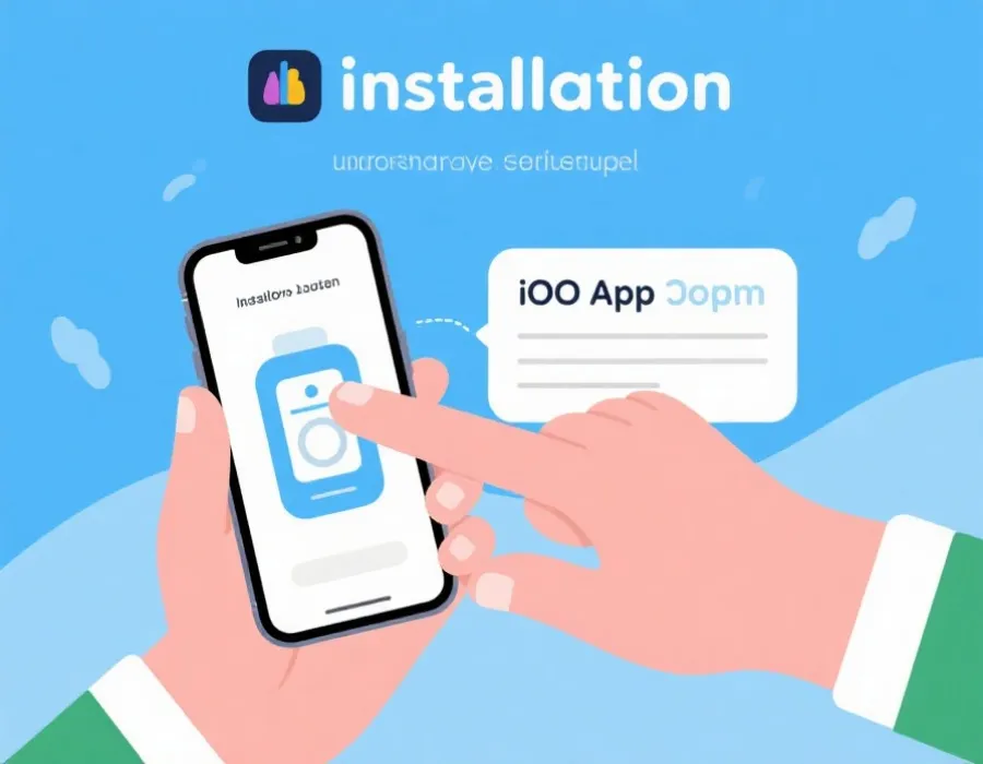 iOS安装指引示意图